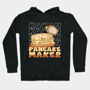 Kawaii Pancake Maker Smiled Pancake Syrup Hoodie